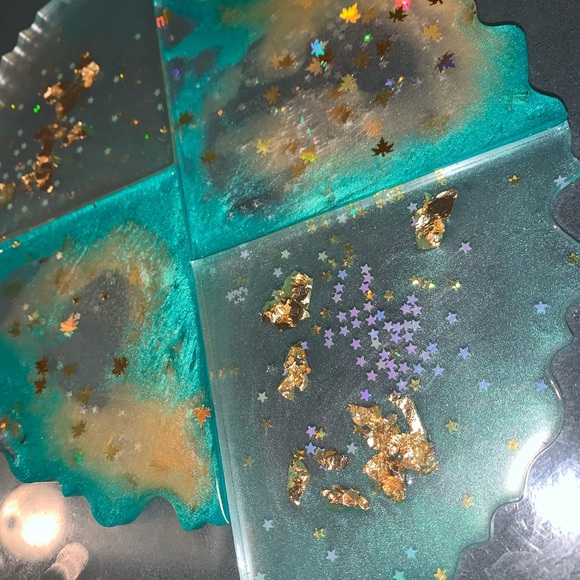 Coaster set - Picture 3 of 6